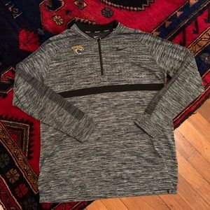 Jaguars Nike Golf Dri-Fit Quarter Zip - L